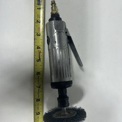 Air Tool With Wire Wheel 