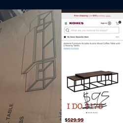 coffee table 