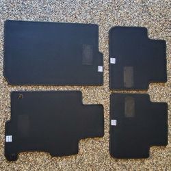 Honda Accord Black Carpet Floor Mats