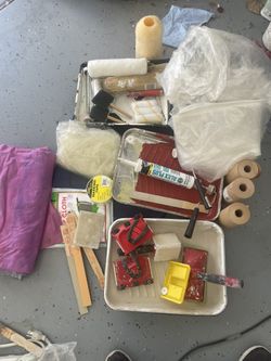 Assorted Painting Stuff