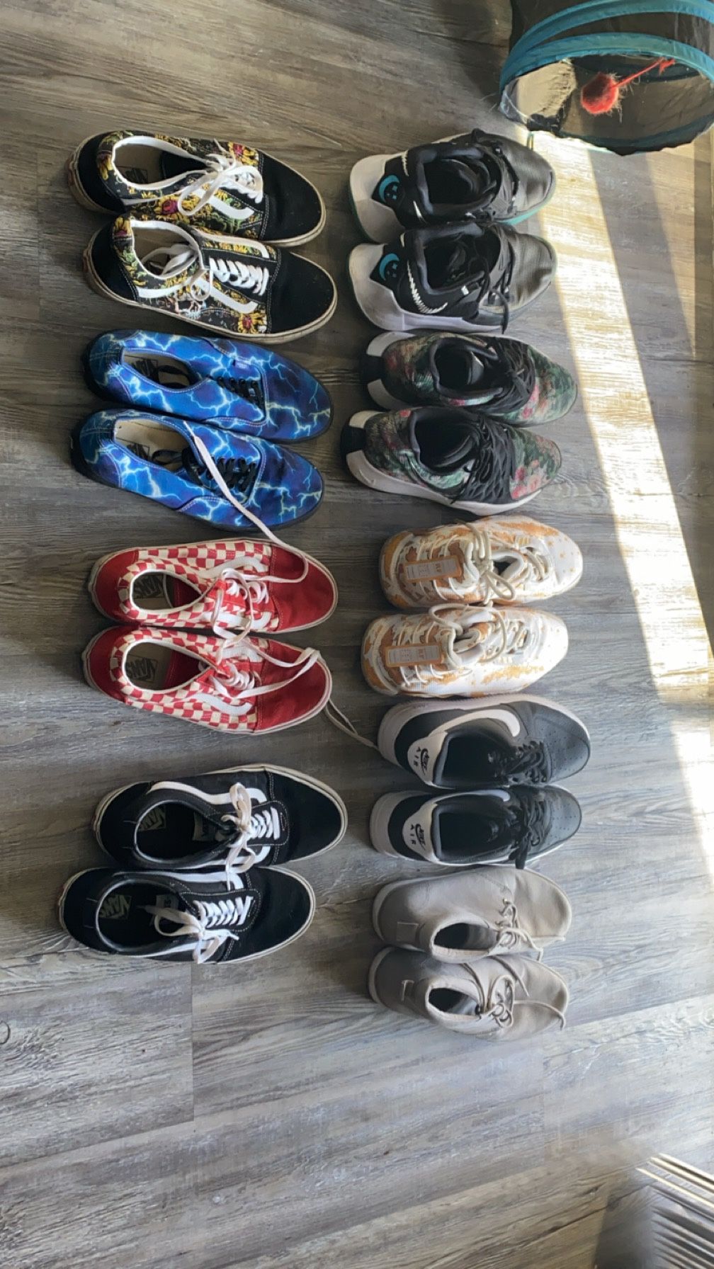 Various Basketball Shoes / Vans