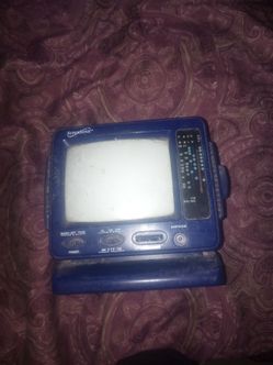 Supersonic Portable Mini CRT TV Radio