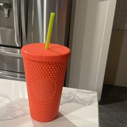 Starbucks Orange Studded 16oz