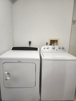 Whirlpool Cabrio Washer & Dryer