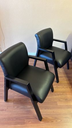 Black Leather Chairs