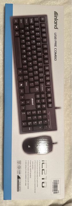 Inland iC210 keyboard and mouse combo