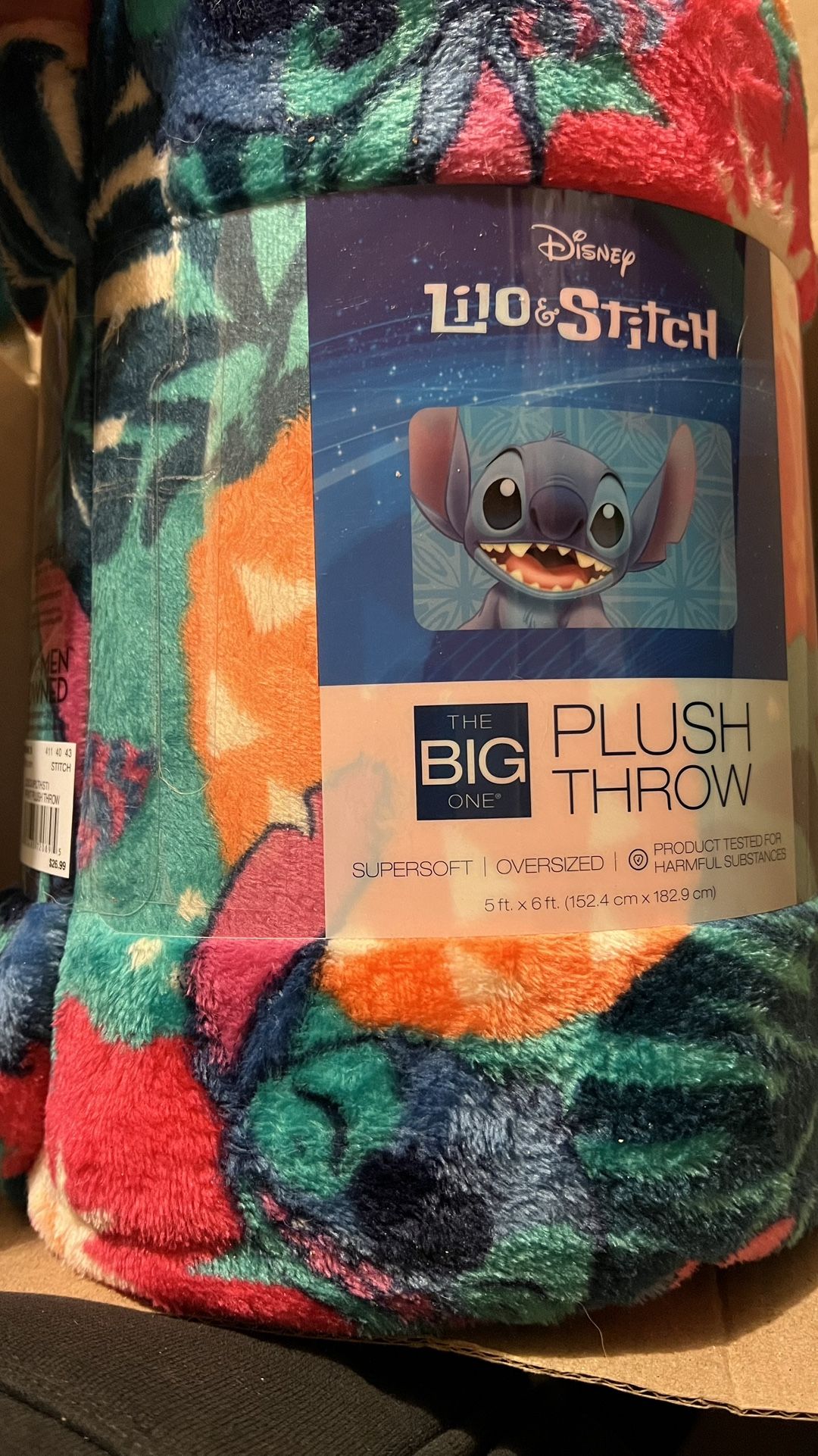Lilo And Stitch Throw Blanket