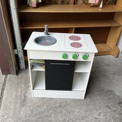 IKEA Play Kitchen With Sliding Door