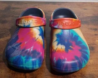 Crocs  Bistro Graphic Clog  Tye Dye W Size 6