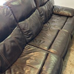 Leather Recliner (electric)