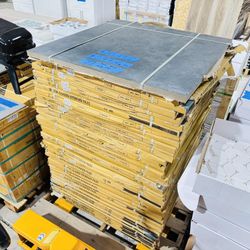 32x32 Matte Porcelain Tile in Stone $0.99 per sq.ft ( 21 sq.ft per box ) 