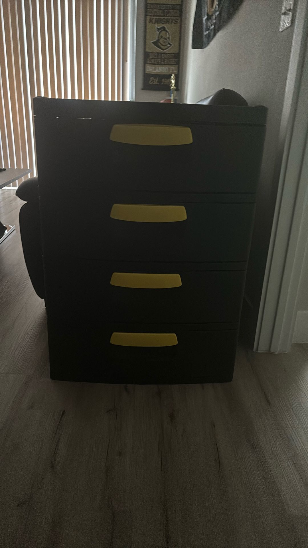 Plastic 4 Drawer Cabinet