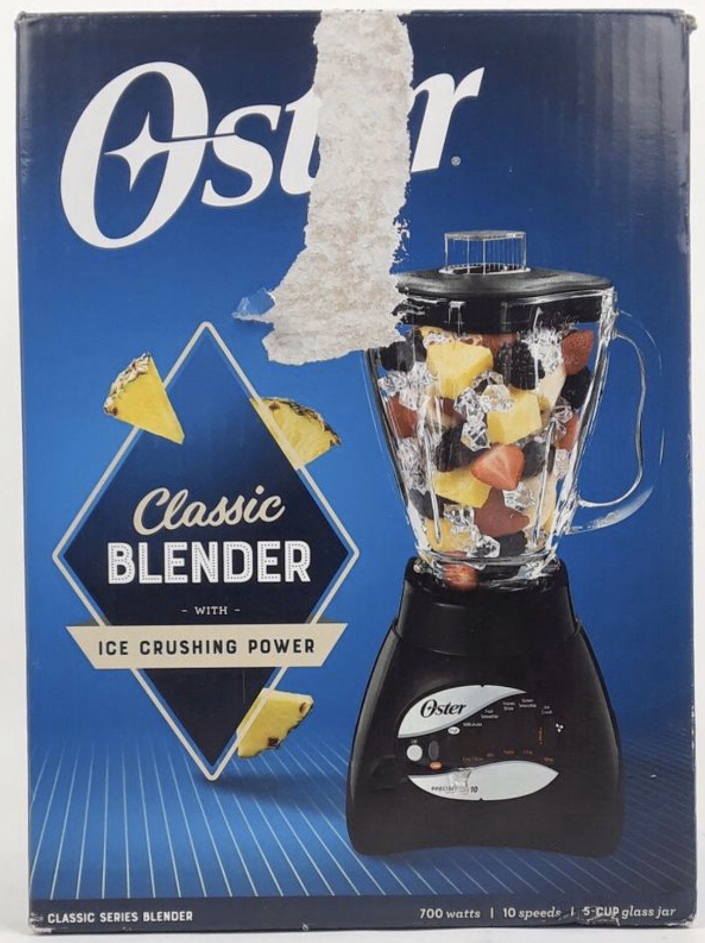 New Oster Precise Blend 200 Blender Glass Jar Black (Tarpon Springs)