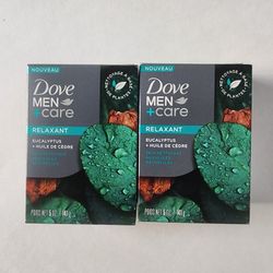 2 Dove Men Bar Soap Relaxant