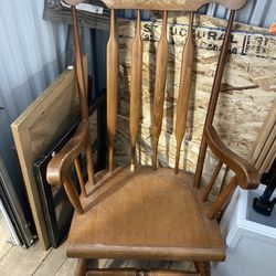 Wooden Rocking Chair 