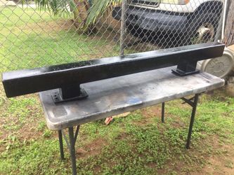 Super heavy duty rear 4x4 bumper