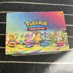Pokemon TCG prismatic evolutions mini tin x 8 plus display