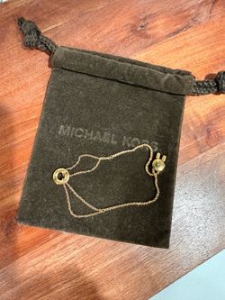 Michael Kors Gold-Tone Chain Bracelet