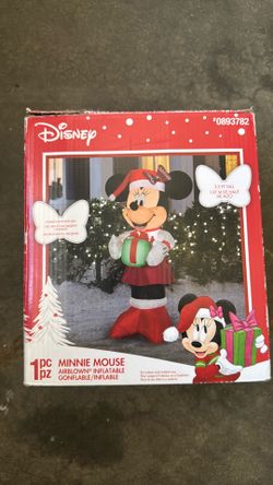 Minnie Mouse Christmas Inflatable