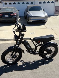 Brand new CarPlay 2026 Heiha e-bike fully assembled brand new front and rear cameras iOS and android compatible