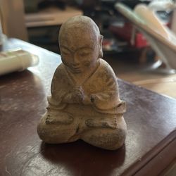 Statue Sm Stone Monk