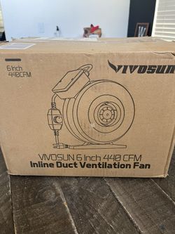 Vivosun 6 Inch 440 Cfm Incline Duct Ventilation Fan