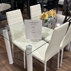 5 Pc Dinning Table 