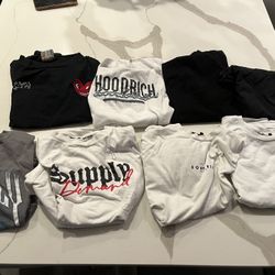 8 T Shirts Including Sonneti London Supply Goodrich Prada Milano And Keith Harris