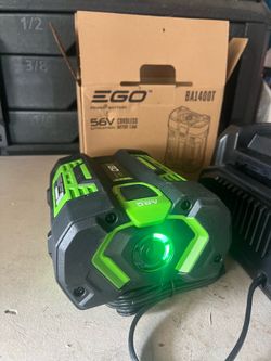 Ego 2.5ah battery and charger