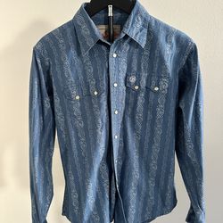 Wrangler "American Cowboys" western shirt.