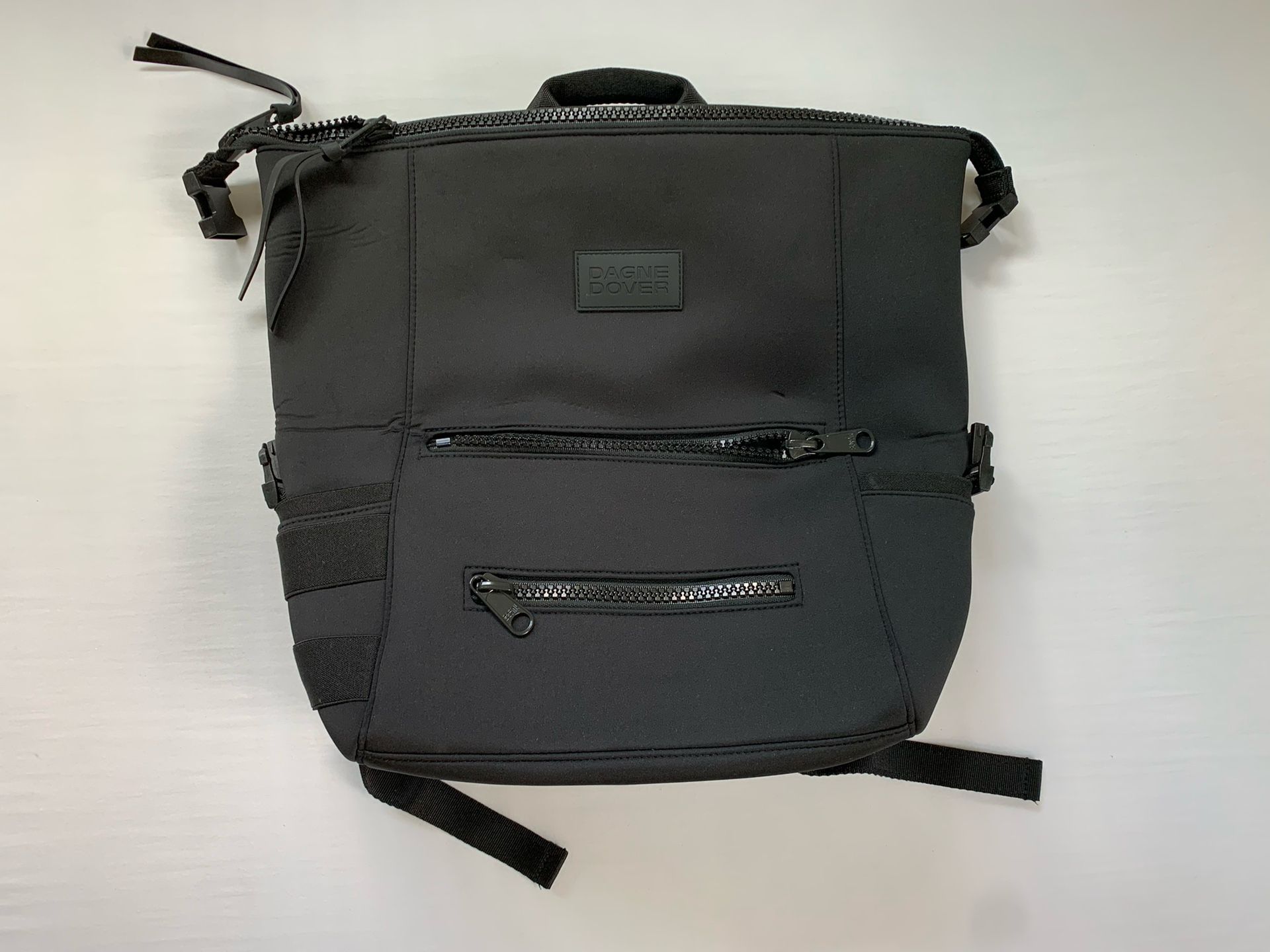 Dagne Dover Diaper Backpack, Medium, Black