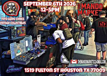 Mandos Market @ Bad Astronaut Brewery 9/6 12-5p Pokemon Funko Anime Vendor