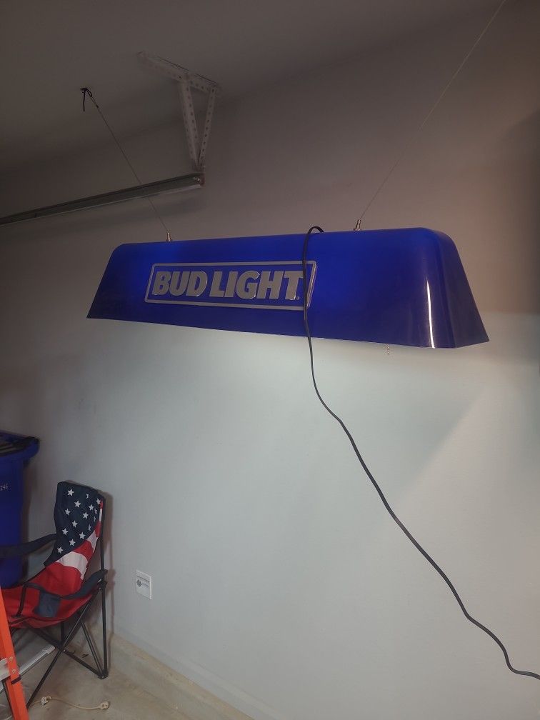 Bud Light Pool Table Light