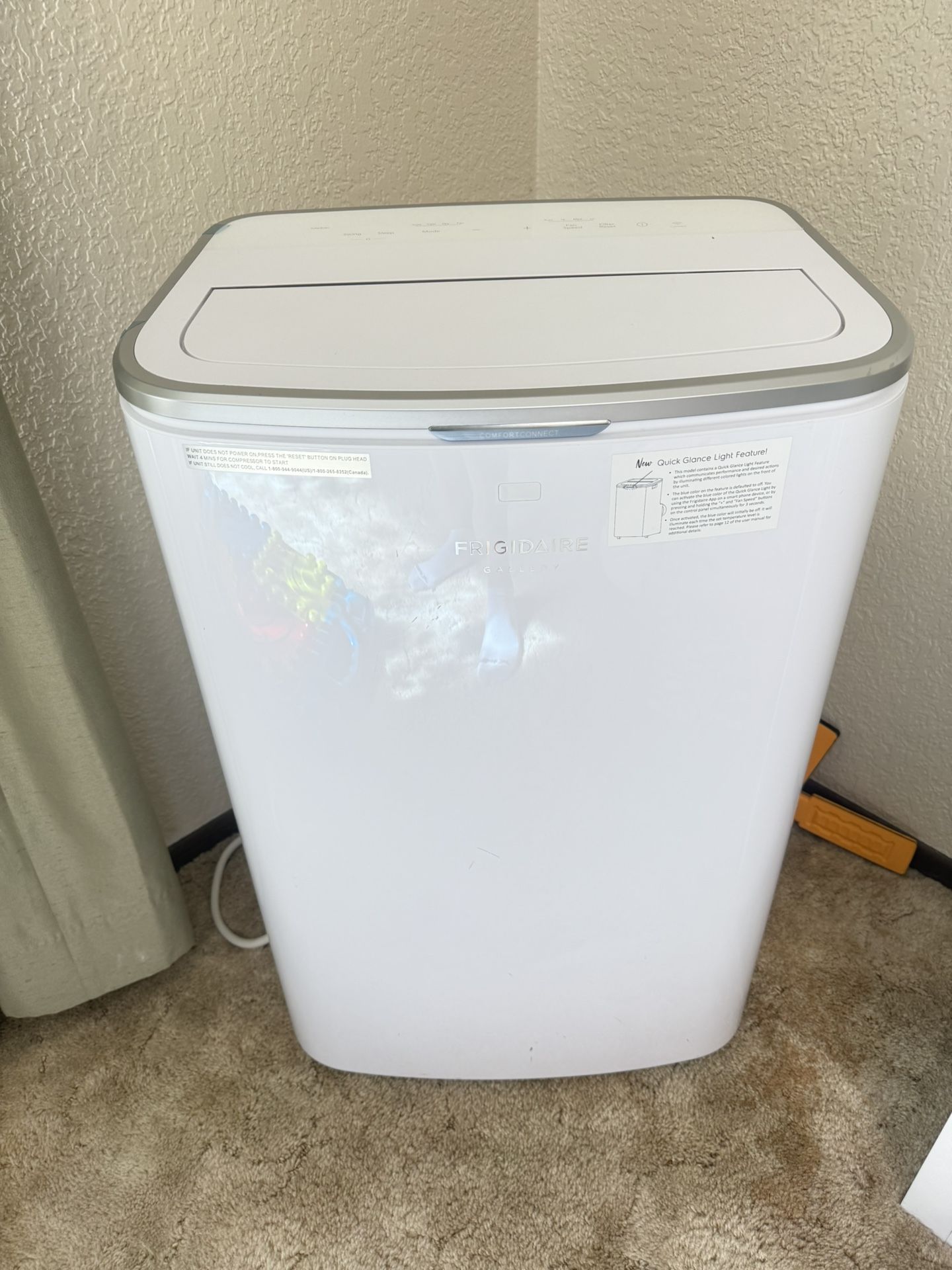 Smart Inverter Portable Room Air Conditioner with Wi-Fi & Air Quality Monitoring