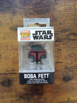 Funko Pocket Pop! Keychain Star Wars Boba Fett NEW