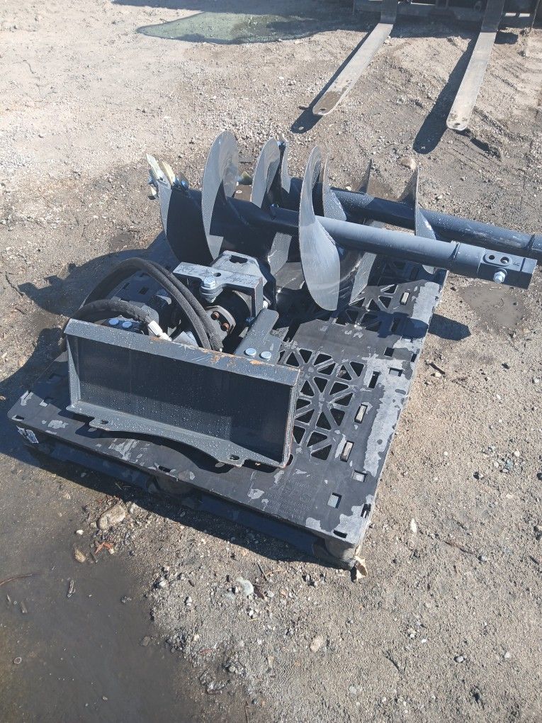 Auger Attachment 12" 18" Bits Dingo Vermeer Kubota Scl 