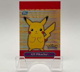 Vintage Pokemon Series 3 Pikachu Pop-Up Topps Card