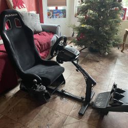 Playseat & Logitec Sim Combo With X Box 
