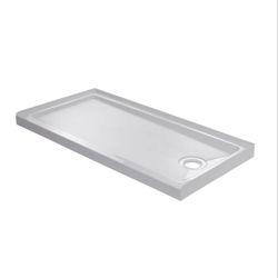 🆕️ #5040 CRAFT+MAIN 60in.x32in. Single Threshold Right Drain Shower Base in Whit