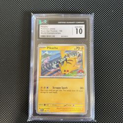 Pokemon Pikachu #190 CGC 10