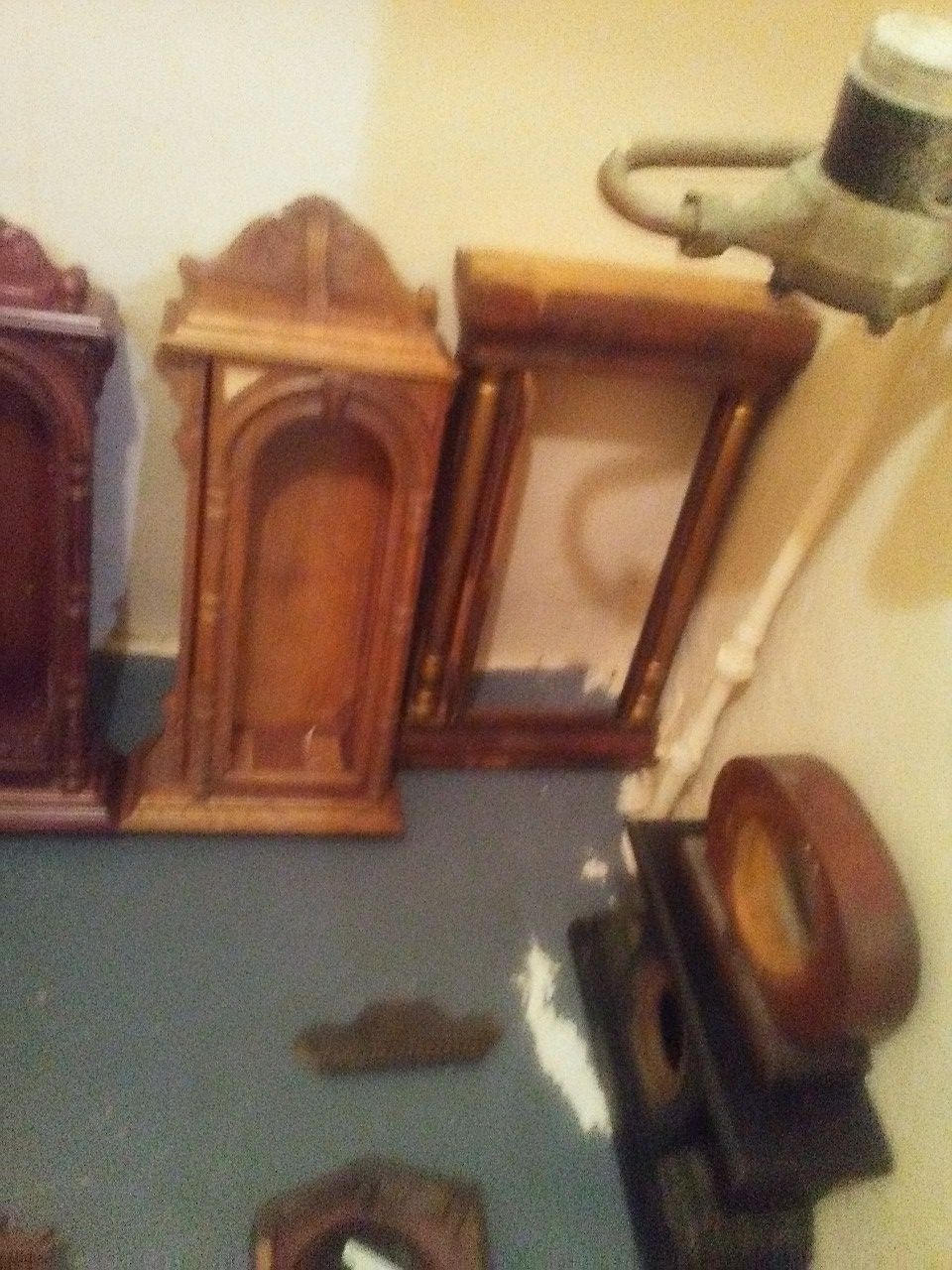 Antique clock cases