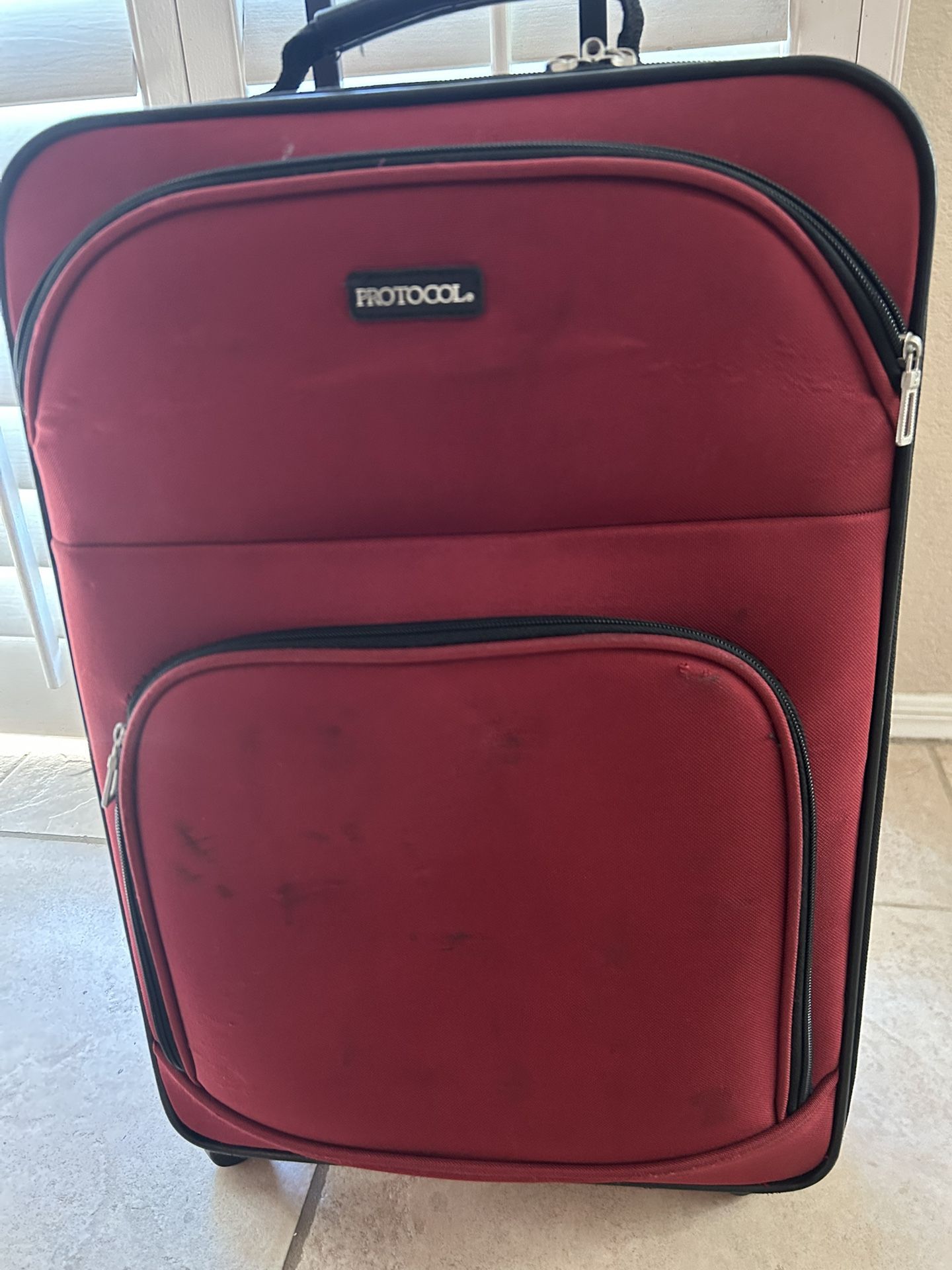 Protocol Suitcase W/4 Wheels