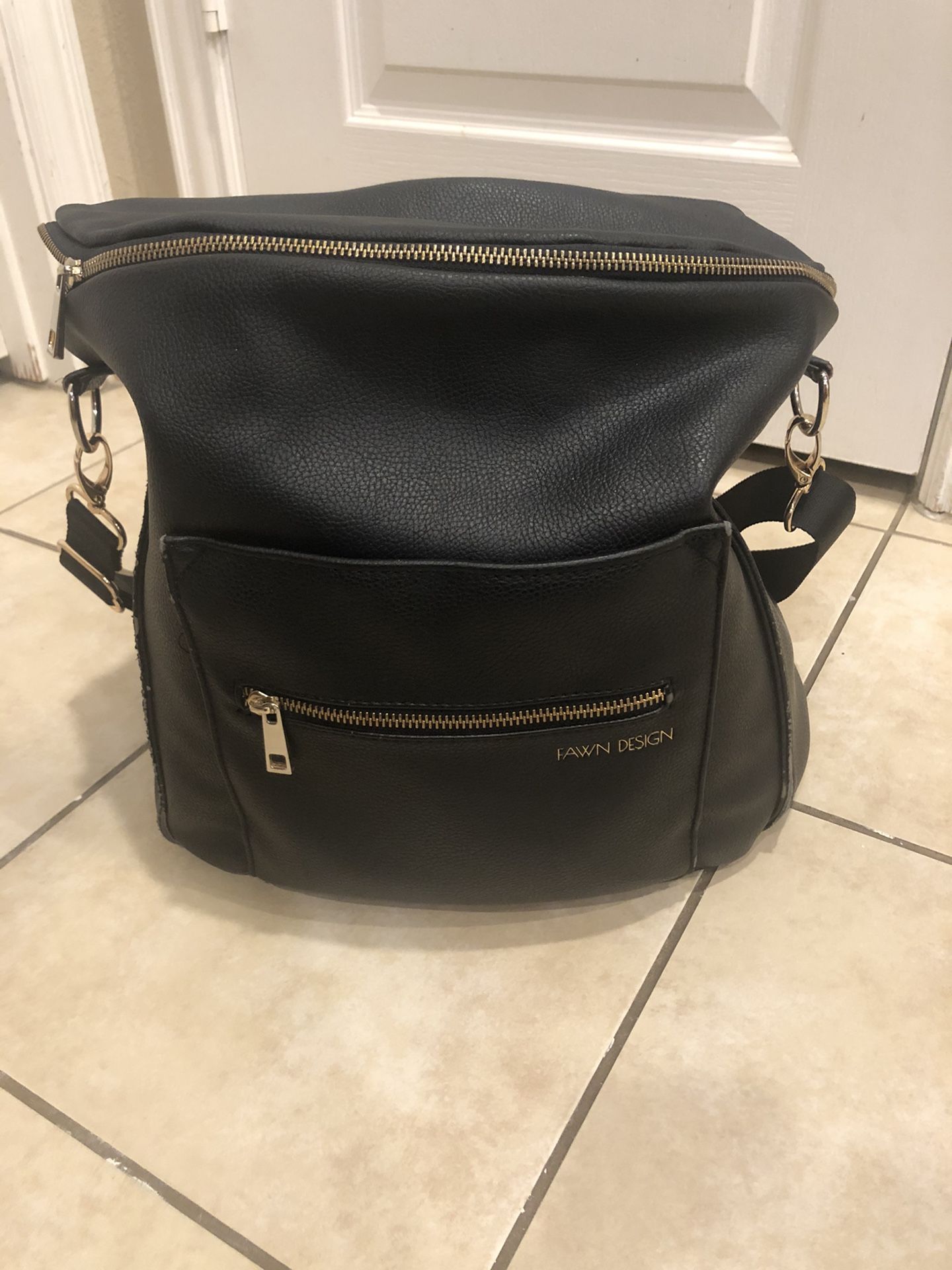 Fawn diaper bag