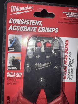 Milwaukee Ratcheting Modular Crimper