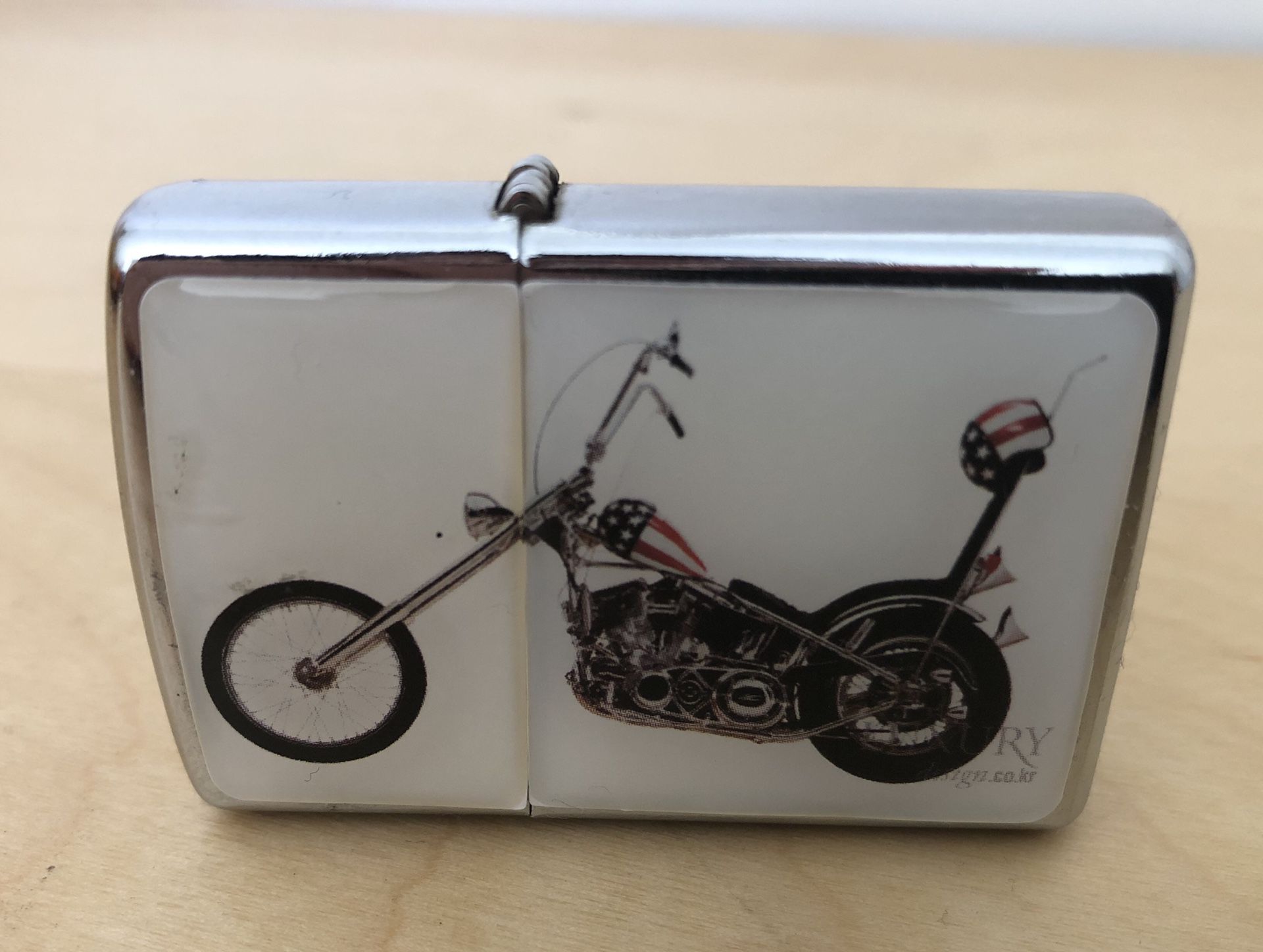 Motorcycle Zippo Style Lighter