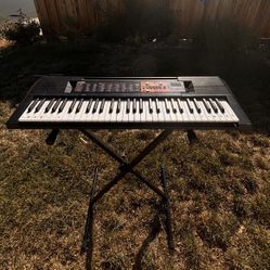Yamaha digital piano with stand