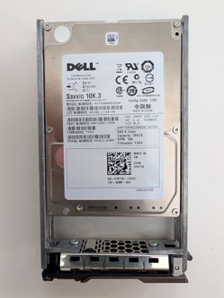 Server, Dell Savvio 10K. 3 hard drive
SAS 6 Hbd
Capacity: 300 GB
RPM: 10K
Firmware: F864
Made in CN