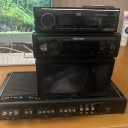 Jvc And Pioneer And Amp