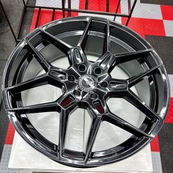 🔥🔥24”  GLOSS BLACK CONCAVE WHEELS ON SALE 🔥🔥 FREE INSTALL 🇺🇸 