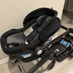 Evenflo Shyft Dualride stroller with car seat